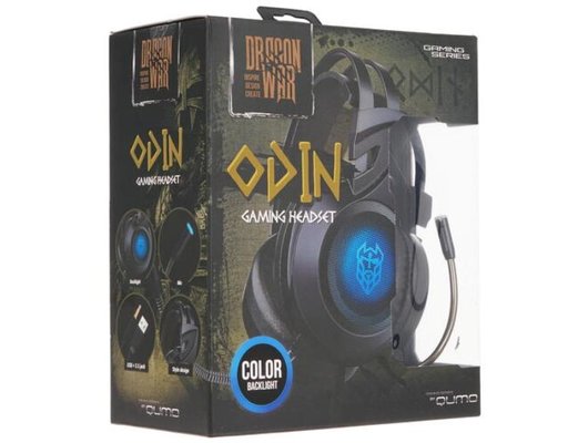 Игровые наушники проводные Qumo Odin GHS 0023